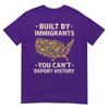 Built By Immigrants You Cant Deport History Tshirt
