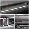 Car Dashboard Center Console Panel Decorative Cover Trim Strips Carbon Fiber Stickers For Mazda CX-5 17 Car Interior