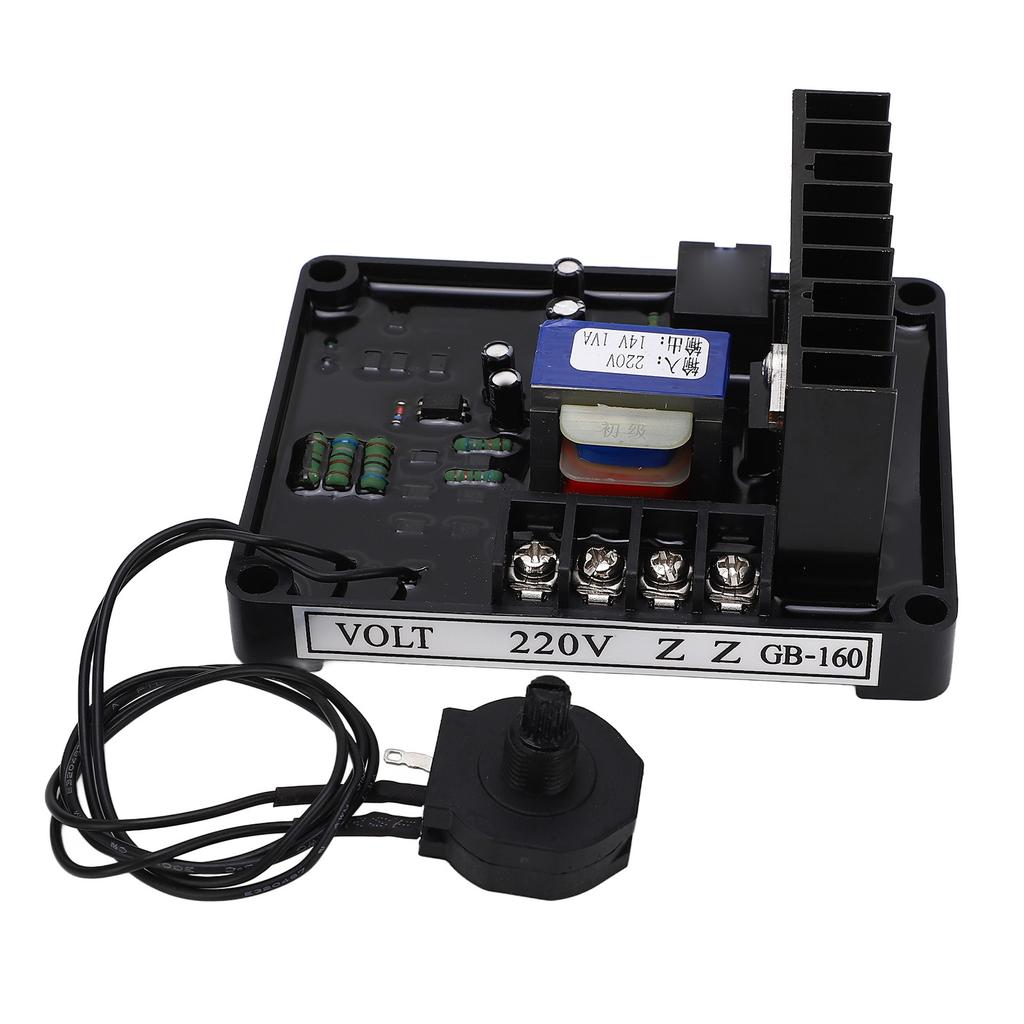 220V Automatic Voltage Regulator AVR Regulator Module for 400VAC 3 Phase 3 Wire Brush Generator