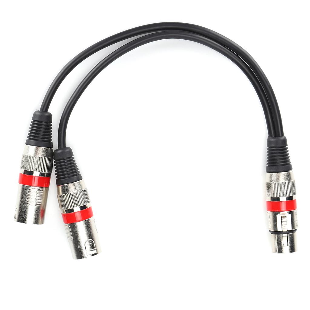 JORINDO JD6070 Кабель XLR гнездо - двойной XLR штекер Y-разветвитель аудио микрофонный кабель 0.3м