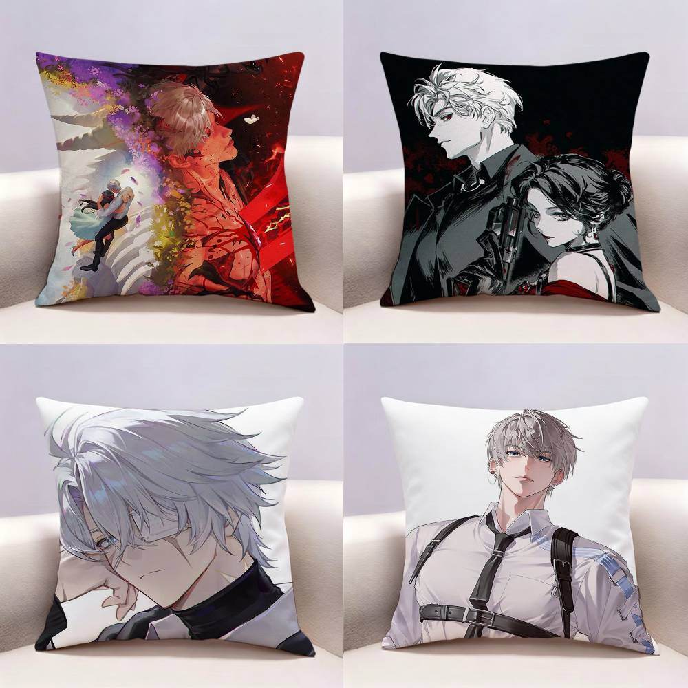 Game LLove and Deepspace Doublesided print Pillow Case Pattern Printed Pillowcase For Living Room Sofa Cushion Cover