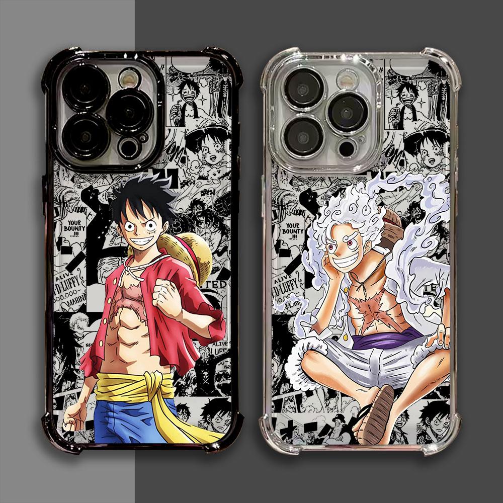 Чехол-бампер One Pieces Luffy Monkey D Мягкий Чехол Для iPhone 17 Pro 16 15 14 13 12 11 Pro Max Чехол 17 Plus 17E 16E 17Air Силиконовый Чехол для Телефона