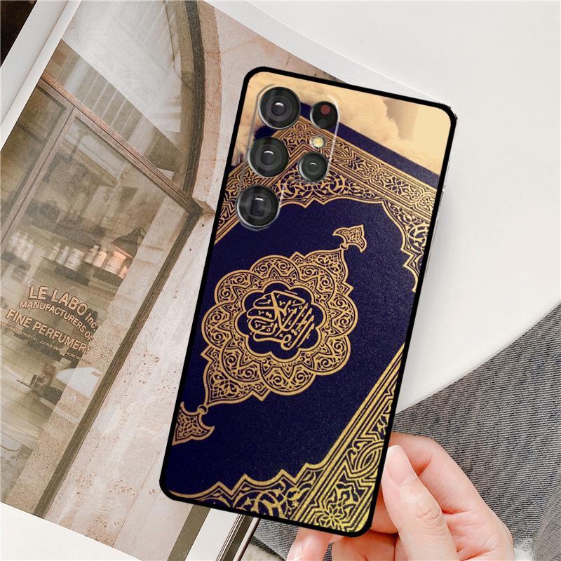 Исламская книга Арабский Коран Мусульманский Чехол для Телефона Для Samsung Galaxy S25 Ultra S9 S10 S20 FE S21 S22 S23 Plus S24 Ultra Полное Покрытие