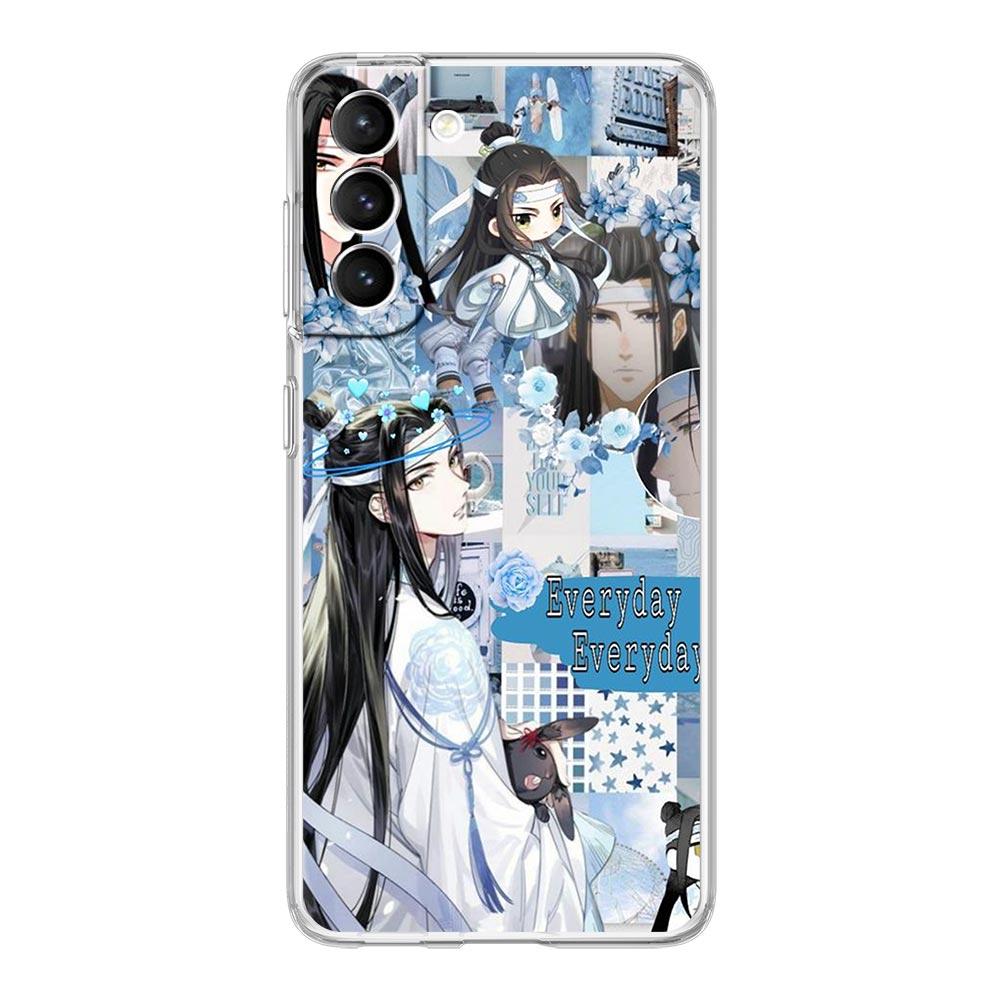 Чехол для телефона с изображением аниме Mo Dao Zu Shi для Samsung Galaxy S22 5G S20 Ultra S21 FE 5G S10E S9 S8 S10 Plus Note 20 10, мягкий прозрачный чехол