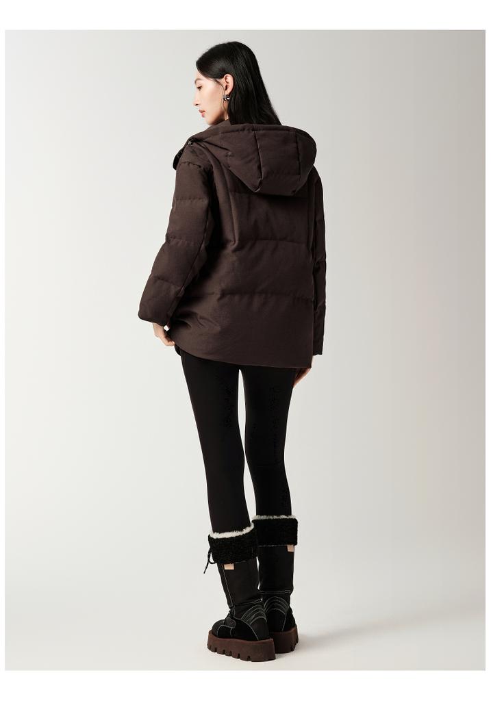 Jiuzi Anna Kou Amber Flowing Light Wind Hoodie