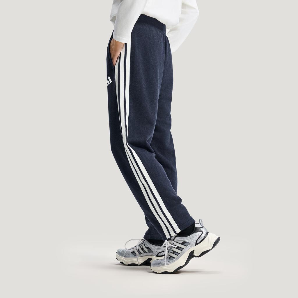 adidas FW25 ST 3ST Джинсовые брюки со спортивной полосой, простые повседневные брюки средней посадки для мужчин, KR2523