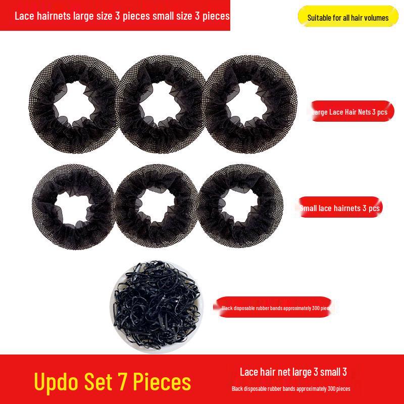 Детская сетка-снуд для волос для танцев по уровням - Аксессуар для пучка для девочки