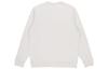 Nike Logo Print Crew Neck Pullover Fleece Lined Sweatshirt Men's Light Gray 916609-072