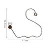 Stainless Steel Multi Hook For Hats Scarves Home Dormitory Wall Storage Organizer Non Slip Damage Free Heavy Duty Clothes Hanger