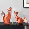 Современный простой настольный декор в виде лисы для гостиной, тумбы под телевизор, винного шкафа, домашнего декора, свадебного подарка