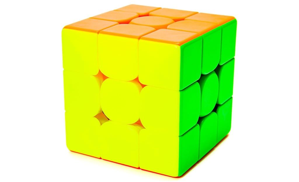 QY M Pro V2 [В комплекте чехолАутентичный] Магнитный кубик 3x3, Без наклеек, Соревновательная 3D-головоломка (Флагман)