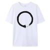 Summer White T-shirt For Men Black Tshirt Minimalist T Shirt High Quality Cotton Chinese Graphics Style Tops Oversized Tee