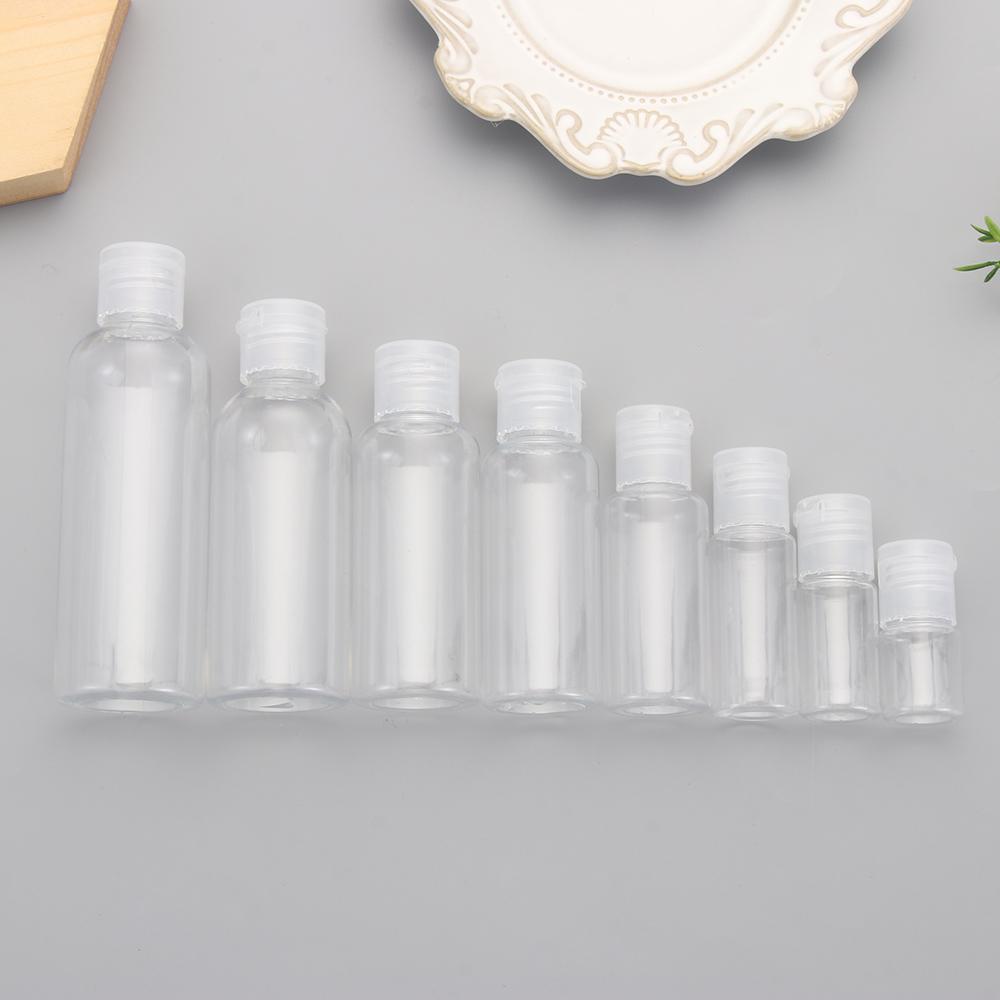 Дозатор Прозрачная пластиковая бутылка для шампуня Пустой контейнер Бутылка Лосьонница Многоразовая