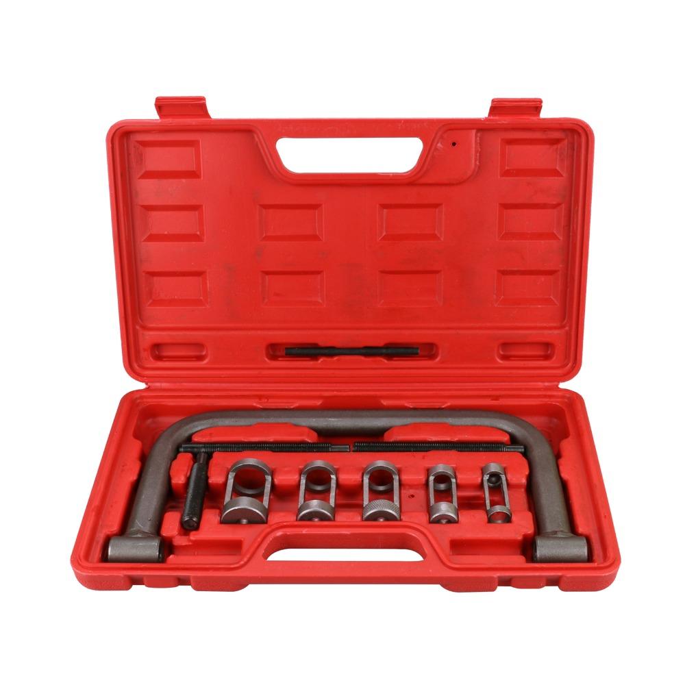 10Pcs Removal Installation Tool Valve Spring Compressor C Clamp Service Kit For Car Engine