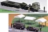 100 Views of Working Vehicles 003 Force Disaster Prevention Training Diorama 323204 GJ! Self-Defense Site, 8-Piece Box, Supplies,