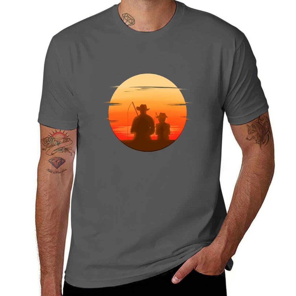 Father And Son Fishing Gift For Dad Fishing Trip Tshirt Unisex T Shirt Luxury Cotton T Shirt Unisex Tshirt