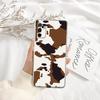 IK20 Cartoon Art Cow Transparent Phone Case for Motorola Moto Edge 20 30 40 50 S30 Fusion Ultra Pro Neo Lite + G200 G23