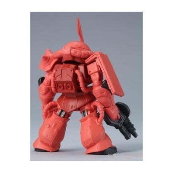 FW GUNDAM CONVERGE Zaku Выпуск журнала Hobby Magazine за август 2011 года MS-06S ZAKU Чара [Приложение Dengeki]