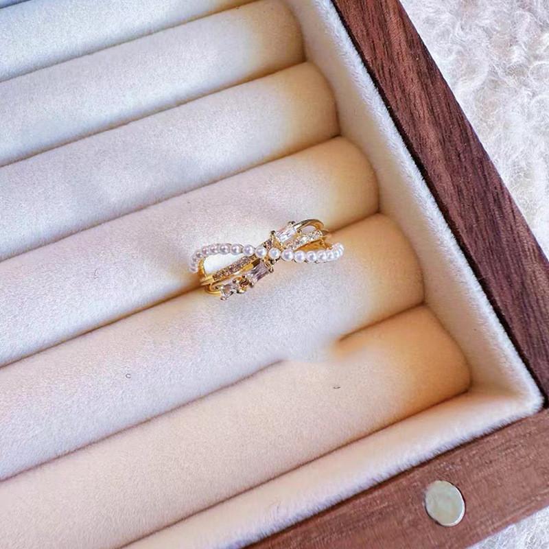 Enamel Colorful Butterfly Ring For Women Adjustable Open Design Unique And Jewelry Chic