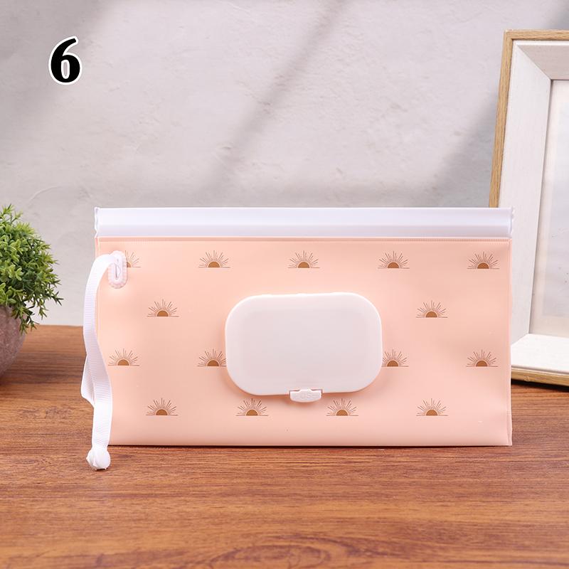 1 шт. Ева Портативная коробка для салфеток на кнопках Сумка для влажных салфеток Крышка-клапан Косметичка Уличные полезные аксессуары для детской коляски
