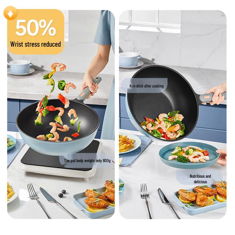 COOKER KING 30см Антипригарная Вок из Нержавеющей Стали