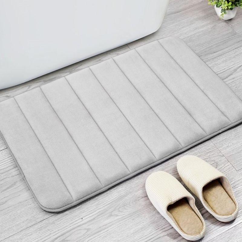 Thick Absorbent Bathroom Mat - Multi-Purpose Floor, Door, and Bedroom Carpet Mat