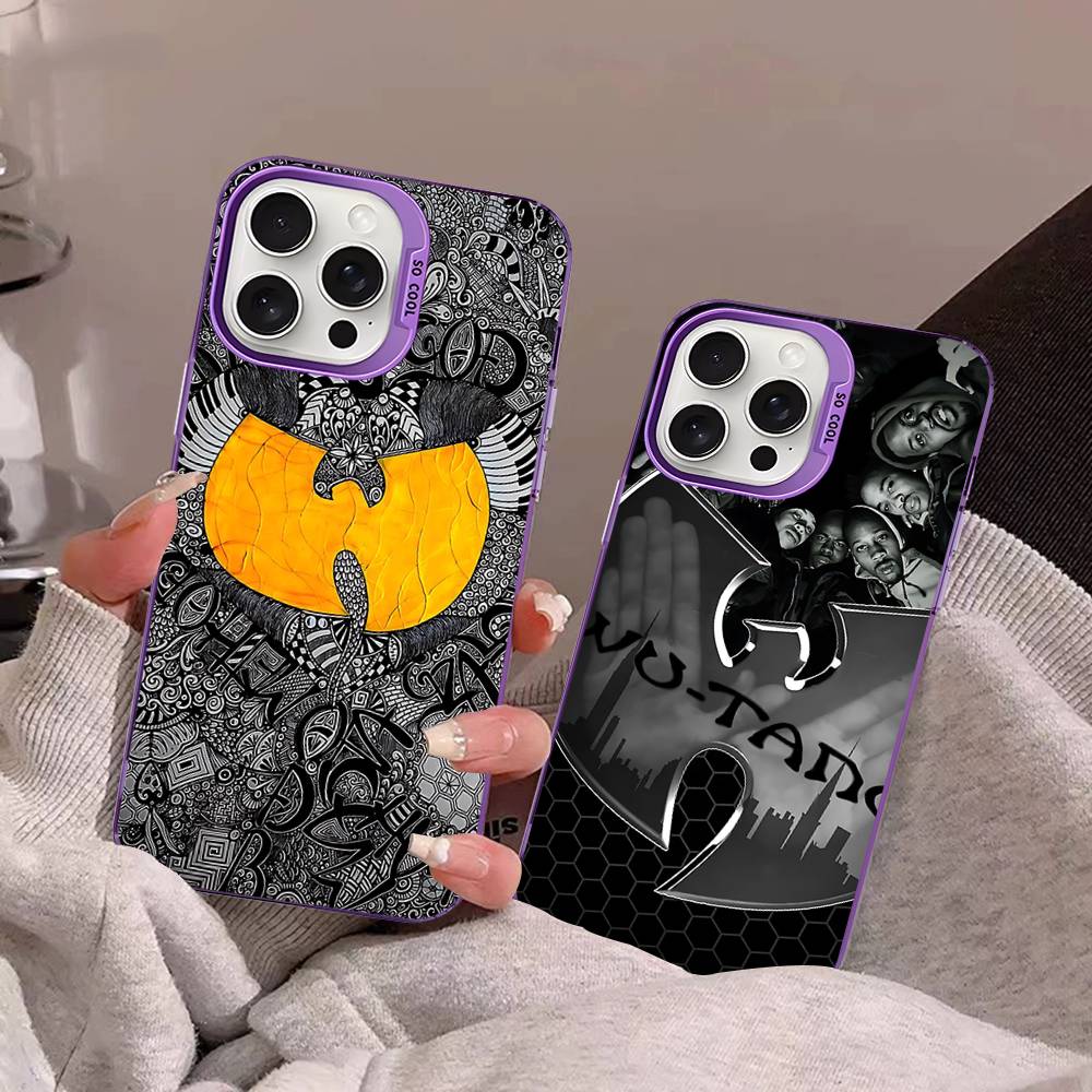 Чехлы для телефона Band W-wu Classic T-tang Для IPhone 17 16 15 14 13 12 11 Plus Pro Max Pro Цвет Матовое покрытие