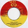 7inch Record ELEPHANT MAN, WICKERMAN - Evil Action / If Them Start NONE Q45 2000 Jamaica Reggae, Ska & Dub Used