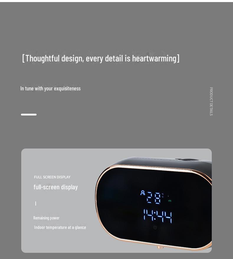 Настенный интеллектуальный дозатор пенного мыла с цифровым дисплеем