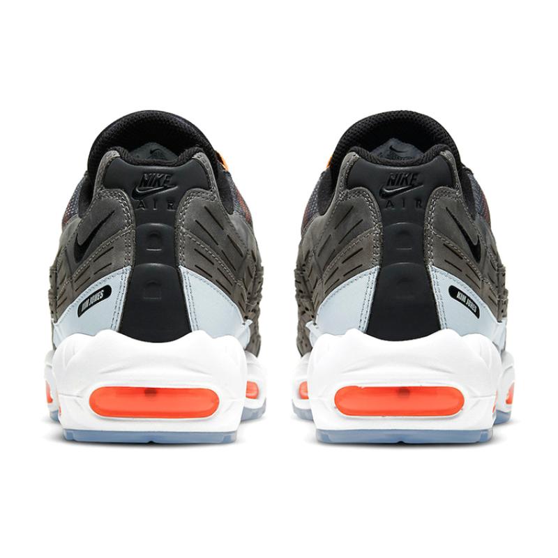 Nike Кроссовки Air Max 95 Kim Jones Черный/Ярко-оранжевый Повседневная обувь DD1871-001