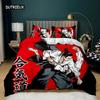 Japanese Element Duvet Cover Set Geisha Japanese Culture Theme Twin Bedding Set Double Queen King Size Polyester Qulit Cover
