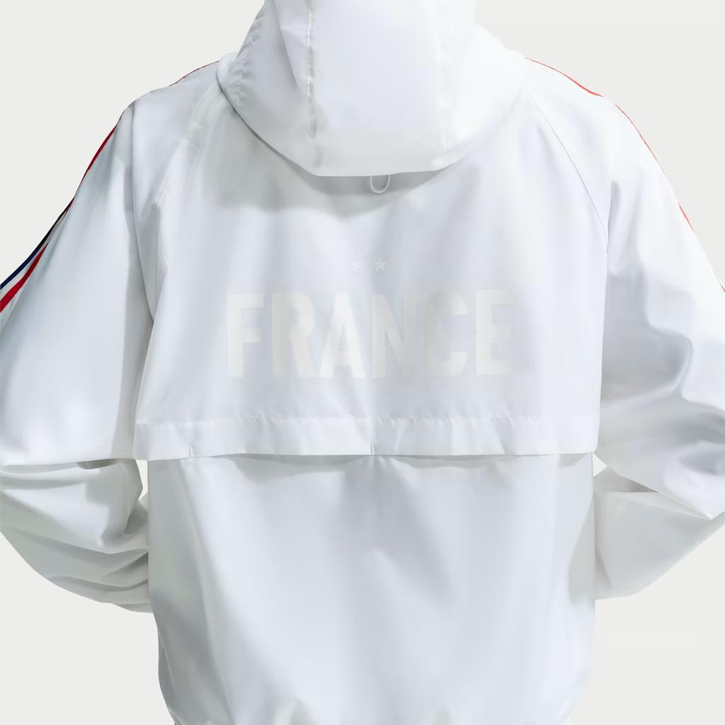 Nike Франция x Jacquemus Тренировочная куртка-бомбер White Мужская Верхняя одежда IH1614-100