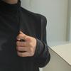 Модное кольцо в корейском стиле с узлом: Простой, стильный дизайн для повседневной носки