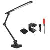 Adjustable LED Desk Lamp USB Rechargeable Touch Control 3 Colors Eye Protection Timing Desk Light