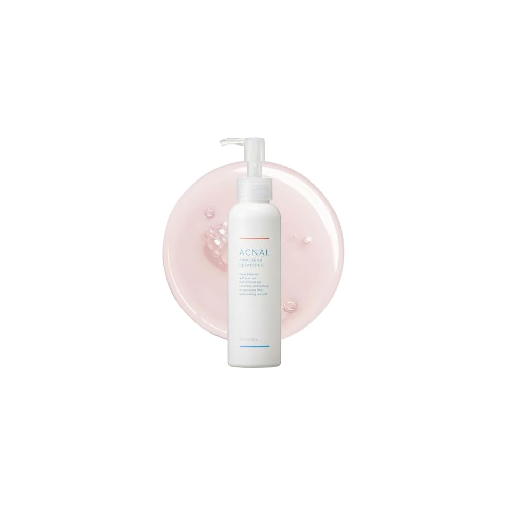 Acnal Pink Herb Cleansing Oil (60 uses) - A new brand from MANARA. Oil-based cleansing oil for