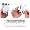 Indoor Halloween Balloon Inflatable Animal Vent Toy, TPR Soft Blow Up Bouncing Ball for Stress Reusable Holiday Decoration Relief, Fidget Toy