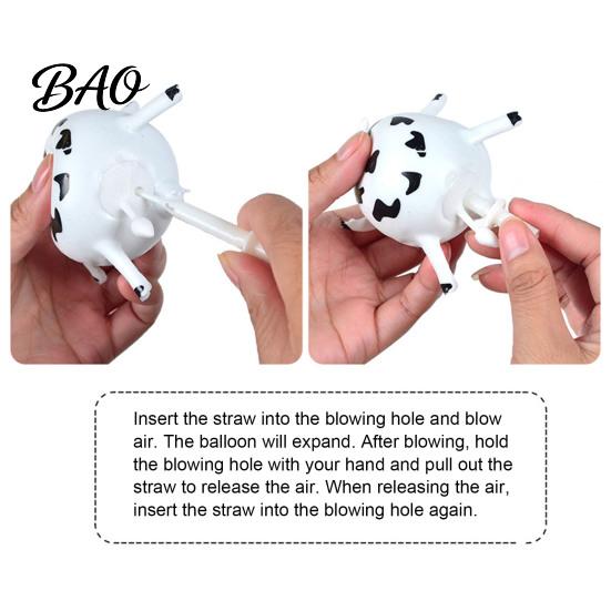 Indoor Halloween Balloon Inflatable Animal Vent Toy, TPR Soft Blow Up Bouncing Ball for Stress Reusable Holiday Decoration Relief, Fidget Toy