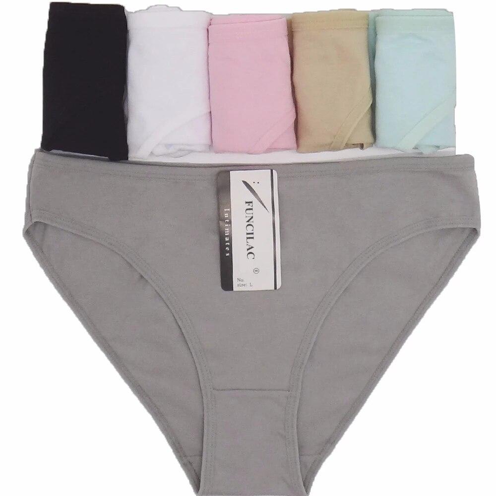 Сексуальное женское нижнее белье, женские хлопковые трусы, однотонные трусики с низкой посадкой для девочек, нижнее белье для женщин, 6 шт./компл.