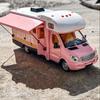 1:28 Металлических Моделей Роскошных RV Автодомов, Автомобилей, Игрушек, Моторхоумов, Кемперов, Туристических Автомобилей. Со Звуком и Светом. Подарок для Детей