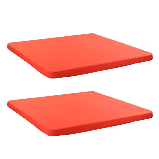 2 шт. эластичная скатерть на подгонку 34x34 дюйма квадратная скатерть с эластичным краем однотонная скатерть для кухни обеденный стол пикник патио вечеринка столы