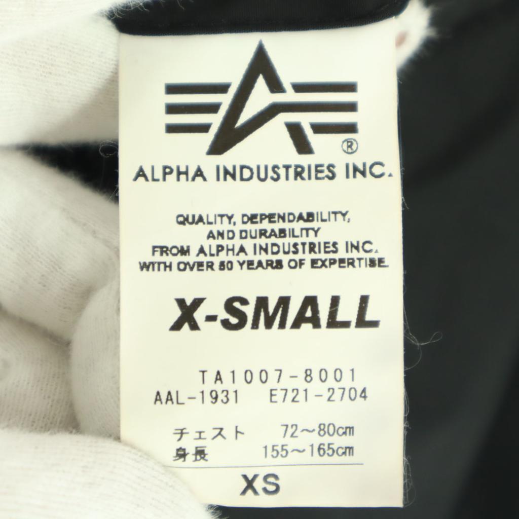 ALPHA INDUSTRIES INC Мужская блузка-бомбер MA-1 Urban Research Collaboration с длинным рукавом, б/у