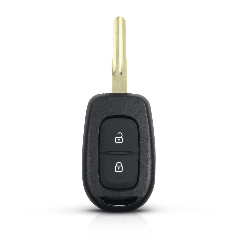 KEYYOU Remote Car Key Shell 2/3 Buttons Blank Case For Renault Megane Captur Duster Clio Modus Logan HU136te / VAC102 Blade