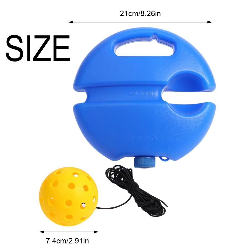 Blue Base Pickleball Trainer Creative Pickleball Training Aids Tennis Trainer  Indoor Sports