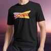 Новая футболка sonic - Активная футболка с логотипом Смешная Размеры от S до 5XL