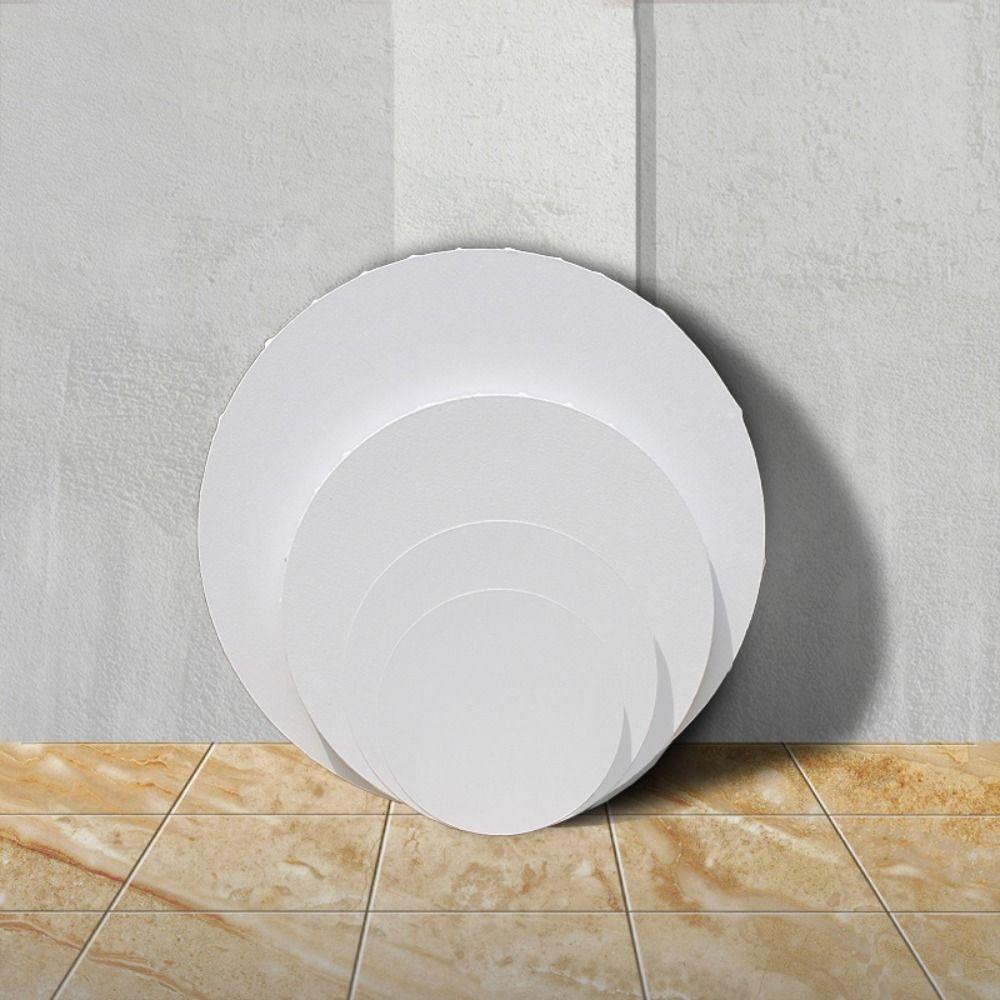 Хлопок Утолщенный для Художника Живописца Деревянная Доска для Живописи Доска для Рисования Рамка для Картины Круглый Холст