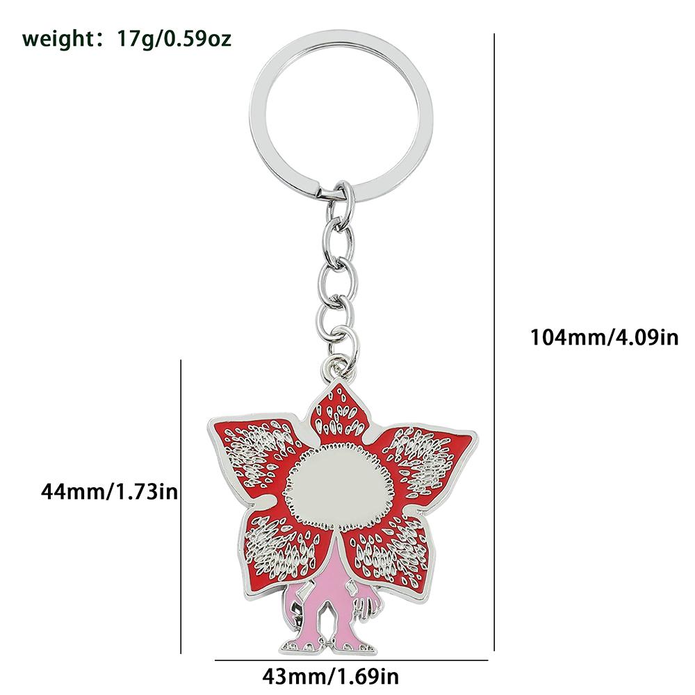Fashion Bag Keyrings The Horror TV Keychain Mike Will Demogorgon For Female Boy Girl Birthday Gifts