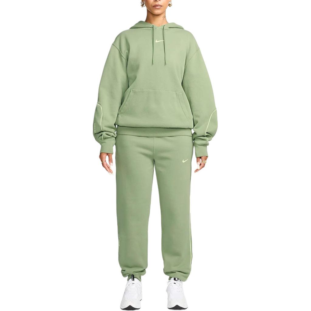 Nike X Nocta SS24 Вязаные спортивные штаны Унисекс Масляно-зеленый FN7662-386