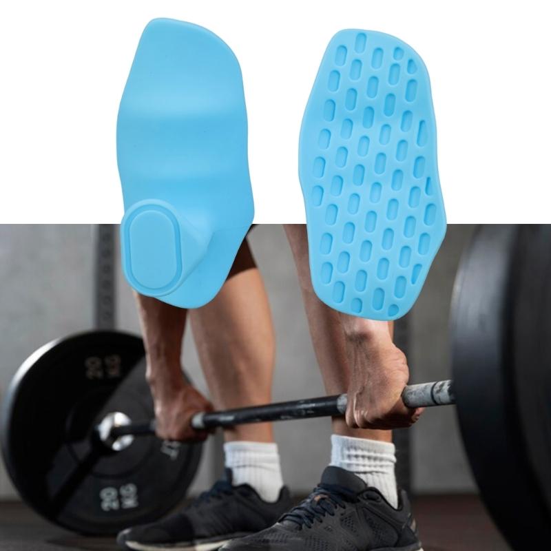Dumbbell Fitness Gripper Gloves Silicone Hand Gripper Weight Lifting Grip Sports Gym Gloves Grip Strengthener Enduring
