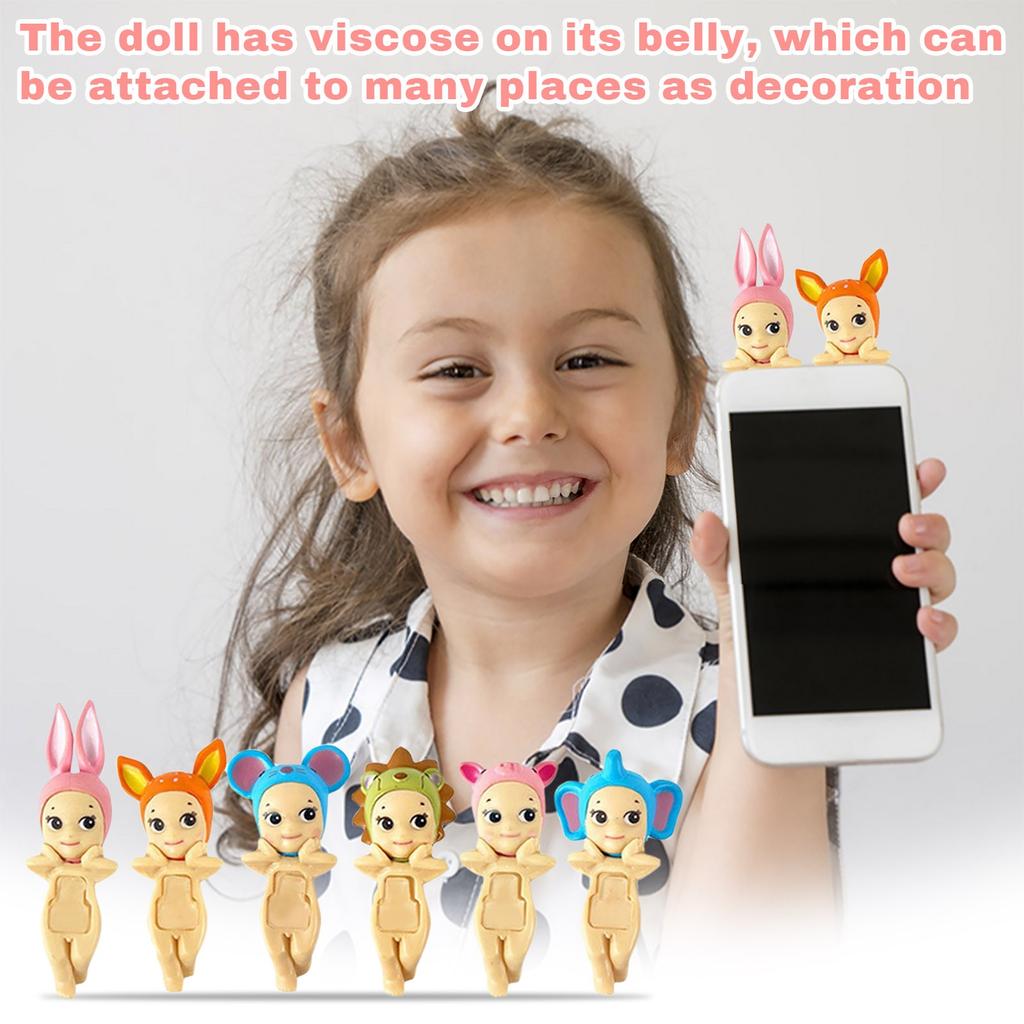 Откройте для себя мистическое царство крылатых чудес: Интригующие фигурки ангелов в сюрприз-слепых коробках Angel Hippers Dreaming Series Figure