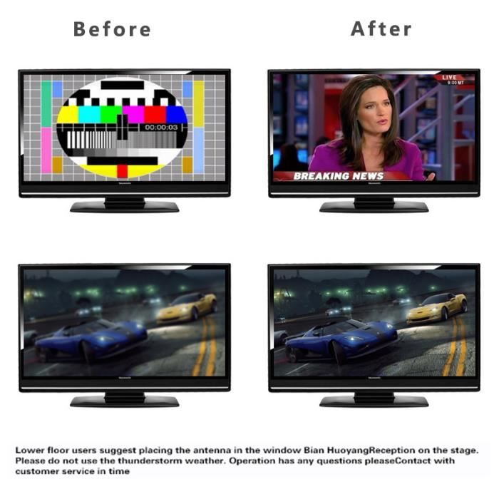 Мощная комнатная ТВ-антенна